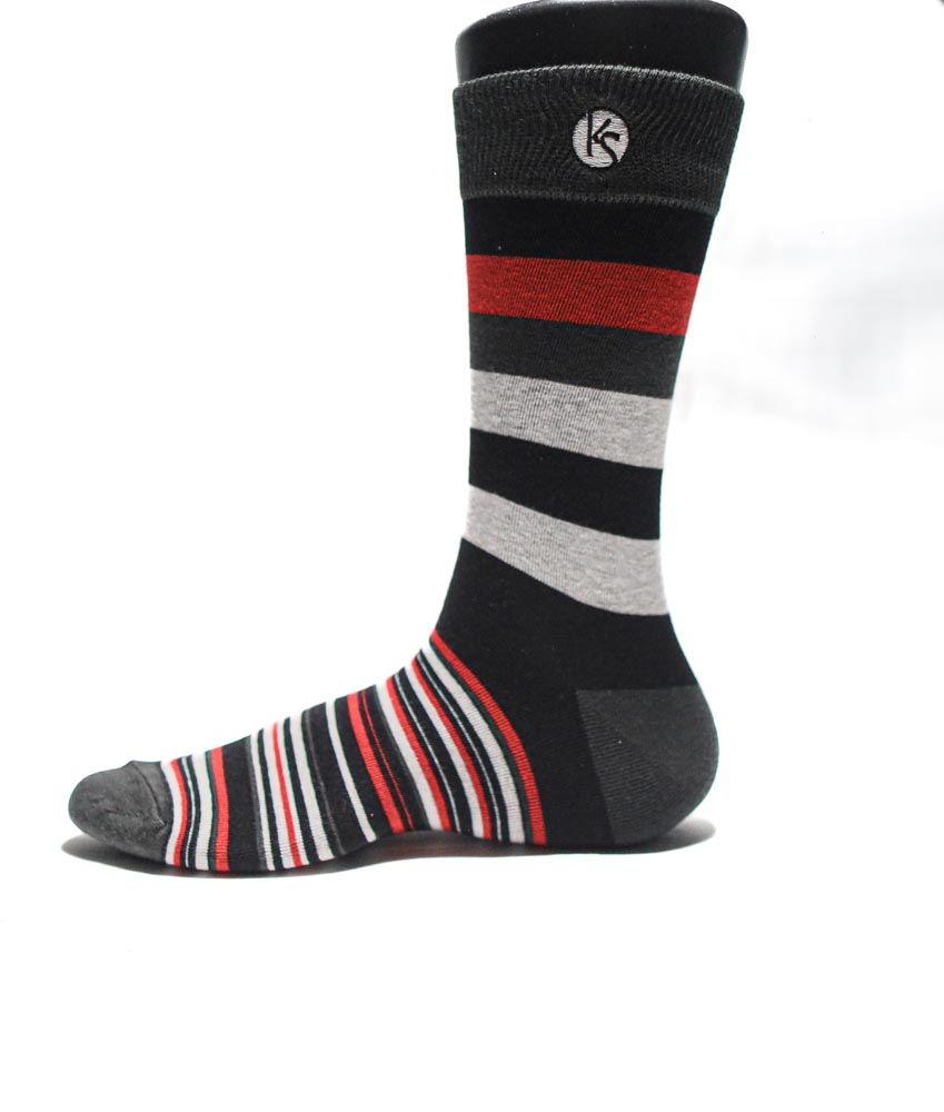 Large Stripe/Thin Stripe Socks- Single Pair Socks